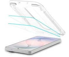 Apsauginis stiklas Spigen GLAS.TR „EZ FIT PRO AC” ANTI REFLECTION 2-pack Samsung Galaxy S26 Clear