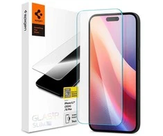 „Spigen Glass tR Slim HD“ 1 vnt., skaidrus – iPhone 16/15 Plus
