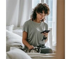 Dėklas Spigen Liquid Air, matte juodas - Motorola Moto G Stylus 5G 2024