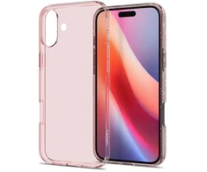Dėklas Spigen Liquid Crystal Glitter, Rose Quartz - iPhone 16