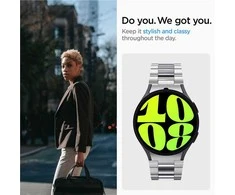 Spigen Modern Fit 316L, sidabrinis - Samsung Galaxy Watch7 44/40 mm