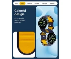Spigen Nano Pop Band, blueberry navy - Google Pixel Watch 4/3/2/1 41mm