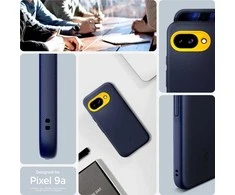 Dėklas Spigen „Nano Pop MagSafe“, mėlynių tamsiai mėlynas – „Google Pixel 9a“