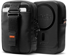 Dėklas Spigen Portable Organizer Pouch TintapZip MagSafe, juodos spalvos