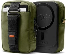 Spigen Portable Organizer Pouch TintapZip MagSafe, olive žalias