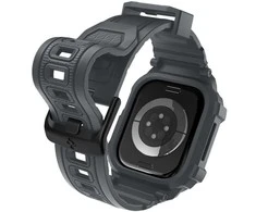 Spigen Rugged Armor Pro 2, dark pilka - Apple Watch 11 46mm