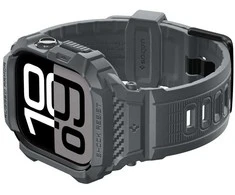 Spigen „Rugged Armor Pro 2“, tamsiai pilka – „Apple Watch 11“ (46 mm)