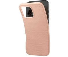 Dėklas Spigen skysto oro, rožinio titano spalvos – „iPhone 16 Pro“