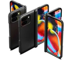 Dėklas Spigen Slim Armor Pro, juodas - Google Pixel 9 Pro Fold
