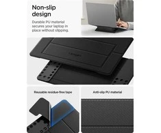 Ergonomiškas stovas Spigen Slimfold Nešiojamas kompiuteris Stand LD201-S1, juodas