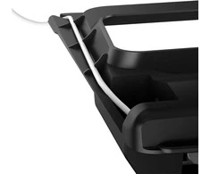 Spigen Tesla 3 viename belaidžio įkrovimo laikiklis, juodas - Tesla Model 3 2024