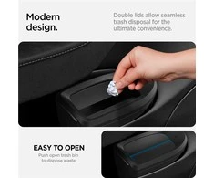 Spigen Tesla automobilio šiukšliadėžė, juoda - Tesla Model Y