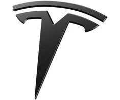 Spigen Tesla Front Emblem, juodas - Tesla Model Y(Juniper)