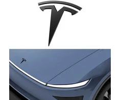 Spigen Tesla Front Emblem, juodas - Tesla Model Y(Juniper)