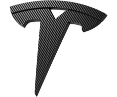 Spigen Tesla priekinės emblemos pilnas dangtelis, anglies pluoštas - Tesla Model 3 2024