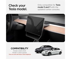 Spigen Tesla Under Screen Storage Organizer, juodas - Tesla Model Y/3