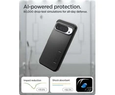 Dėklas SPIGEN TOUGH ARMOR MAG MAGSAFE GOOGLE PIXEL 10 PRO XL Juodas