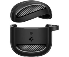 Spigen Tvirtas šarvas, matinės juodos spalvos – „Google Pixel Buds 2a“