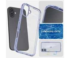 Dėklas Spigen Ultra Hybrid, dangaus krištolas - iPhone 16 Plus