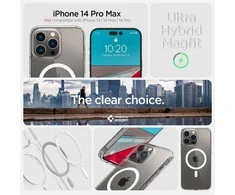 Spigen Ultra Hybrid MagSafe, baltas - iPhone 14 Pro Max