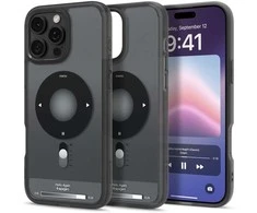 Dėklas Spigen Ultra Hybrid MagSafe, klasikinis juodas - iPhone 16 Pro
