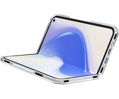 Dėklas Spigen „Ultra Hybrid MagSafe“, skaidriai baltas – „Google Pixel 10 Pro Fold“