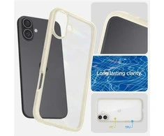 Dėklas Spigen Ultra Hybrid, mute beige - iPhone 16 Plus