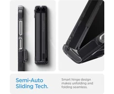 Dėklas Spigen Ultra Hybrid Pro, zero one - Samsung Galaxy Z Flip6/7 FE