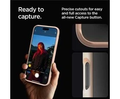 Dėklas Spigen Ultra Hybrid, rožinio titano spalvos - iPhone 16 Pro Max