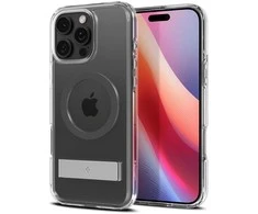 Dėklas Spigen „Ultra Hybrid S MagSafe“, grafito spalvos – „iPhone 16 Pro“