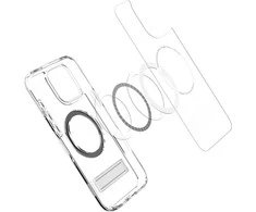 Dėklas Spigen Ultra Hybrid S MagSafe, grafito spalvos - iPhone 16 Pro Max