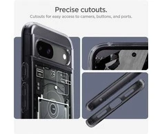 Dėklas Spigen Ultra Hybrid, zero one - Google Pixel 8a