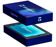Kripto piniginė Tangem Wallet - 3-card set, Electric Night