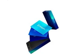 Kripto piniginė Tangem Wallet - 3-card set, Electric Night