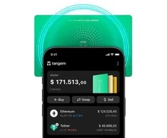 Kripto piniginė Tangem Wallet - 3-card set, Sun drop