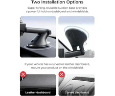 Telefono laikiklis iOttie Easy One Touch 6 Dash &amp; Windshield Mount
