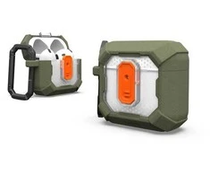 Dėklas Urban Armor Gear UAG Plazma, alyvuogių pilkumo – Airpods 4
