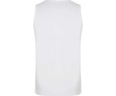 Roly Aptempta palaidinė be rankovių su briaunotu apykaklėm TEXAS Balta