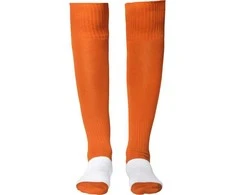 Roly Aukštos kokybės briaunotos sportinės kojinės su elastiku SOCCER Oranžinė