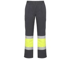 Roly Daugialypės gerai matomos žieminės kelnės SOAN Švino/fluoro geltona