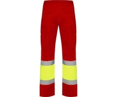 Roly Daugialypės gerai matomos žieminės kelnės SOAN Darbo vieta raudona / fluoro geltona