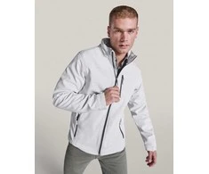 Roly Dviejų sluoksnių softshell striukė su mikrofliso pamušalu ANTARTIDA Perlų balta