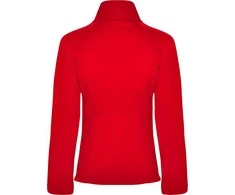 Roly Dviejų sluoksnių softshell striukė su užtrauktuku ANTARTIDA WOMAN Raudona