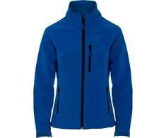 Roly Dviejų sluoksnių softshell striukė su užtrauktuku ANTARTIDA WOMAN Karališkai mėlyna