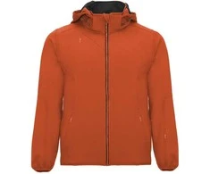 Roly Dviejų sluoksnių sportinis softshell striukė SIBERIA Vermilion oranžinis