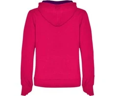 Roly Dvivietis gobtuvas su kengūros kišene moterims URBAN WOMAN Rozete/violetinė
