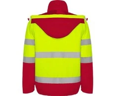 Roly Gerai matoma dviejų spalvų parką EPSYLON Darbo vieta raudona / fluoro geltona