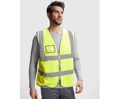 Roly Gerai matoma liemenė su užtrauktuku POLUX Fluoro geltona