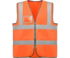 Roly Gerai matoma liemenė su užtrauktuku POLUX Fluoro oranžinė