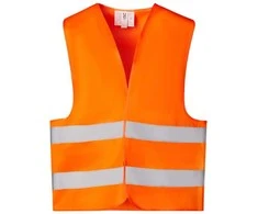 Roly Gerai matoma liemenė su V formos iškirpte SIRIO Fluoro oranžinė